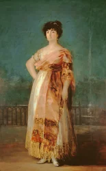 Ritratto di La Tirana, Maria Fernandez, c.1792